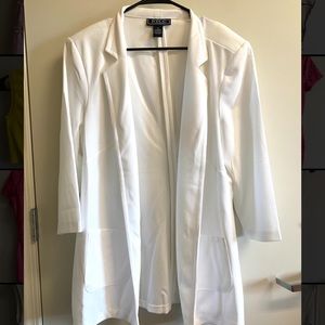 Oversized blazer with small shoulder pads, size 1x